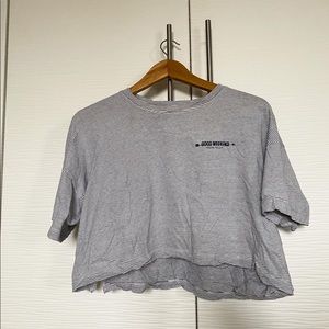 Pull&Bear Cropped T-shirt